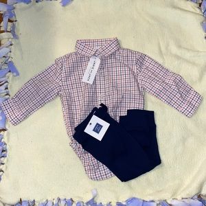 Janie and Jack long sleeved outfit